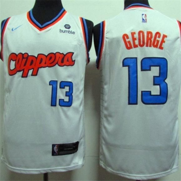 la clippers paul george jersey